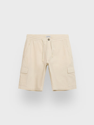 BERMUDA CARGO CORDON BEIGE