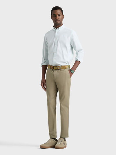 PANTALON OBLIQUE VERDE