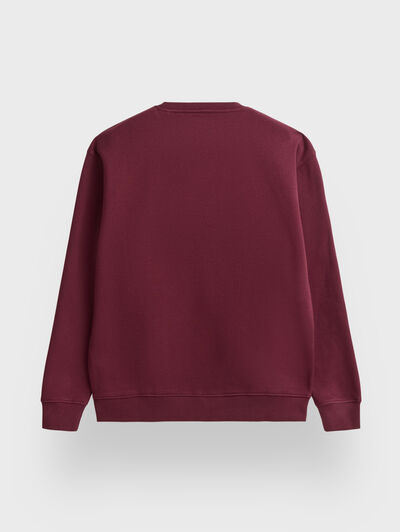 SUDADERA BROOKLYN BURDEOS