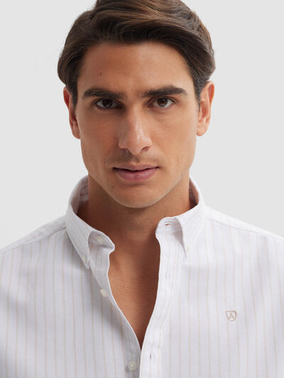 CAMISA OXFORD SUNNY BEIGE
