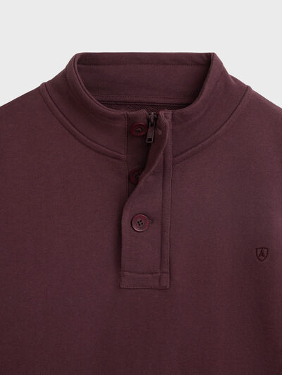 SUDADERA BRAYDEN BURDEOS