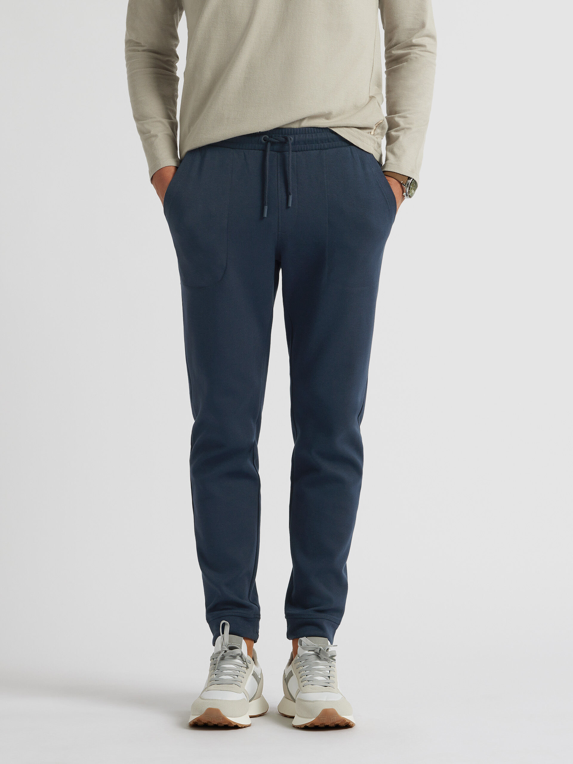 PANTALON JOGGER AZUL MARINO
