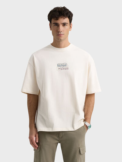 CAMISETA RETRO BEIGE