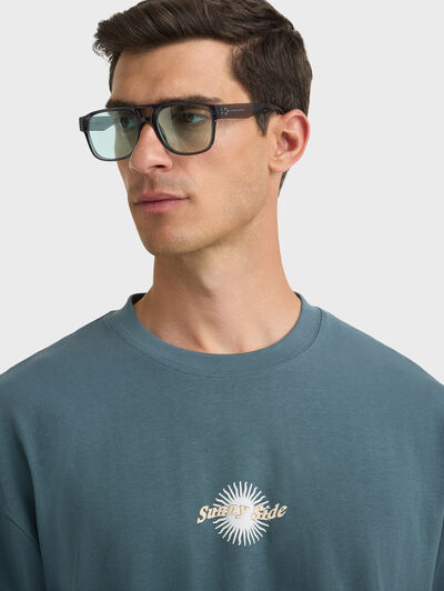 CAMISETA SIDE AZUL