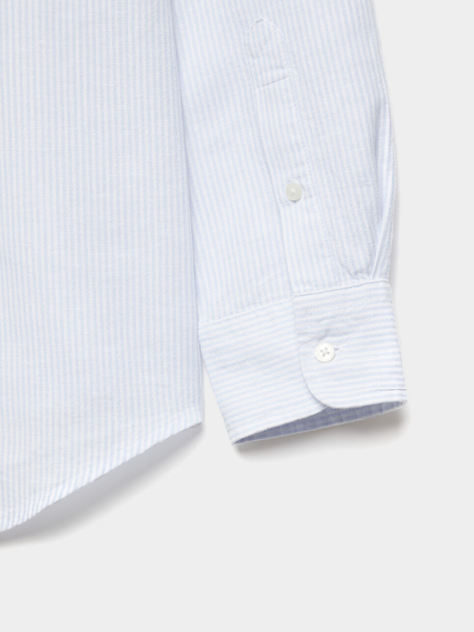 CAMISA LINO RAYAS BD