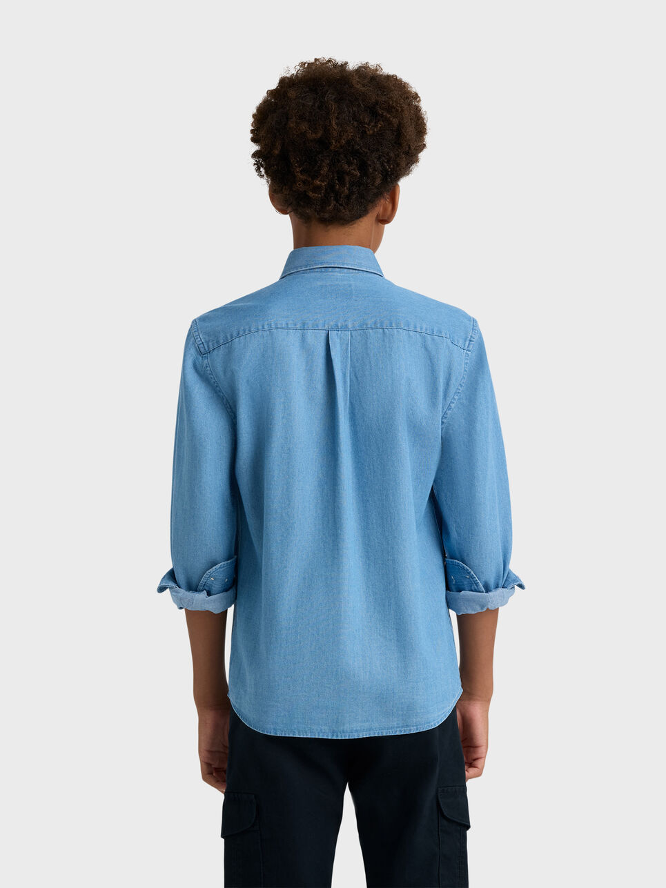 CAMISA DENIM BUTTON DOWN KIDS