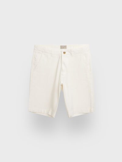 BERMUDA TINTADA CRUDO