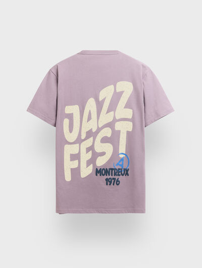 CAMISETA JAZZ ROSA