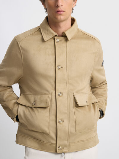 CAZADORA ERICK BEIGE