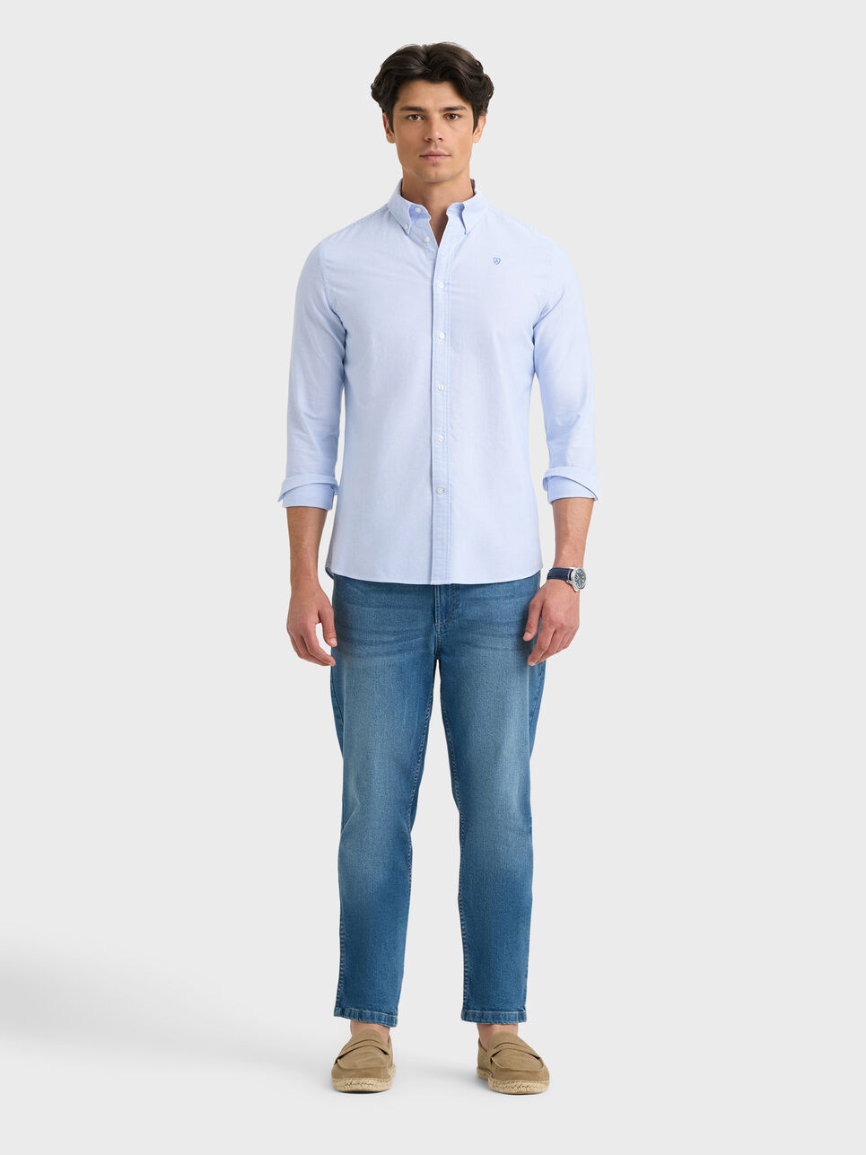 CAMISA OXFORD MIL RAYAS