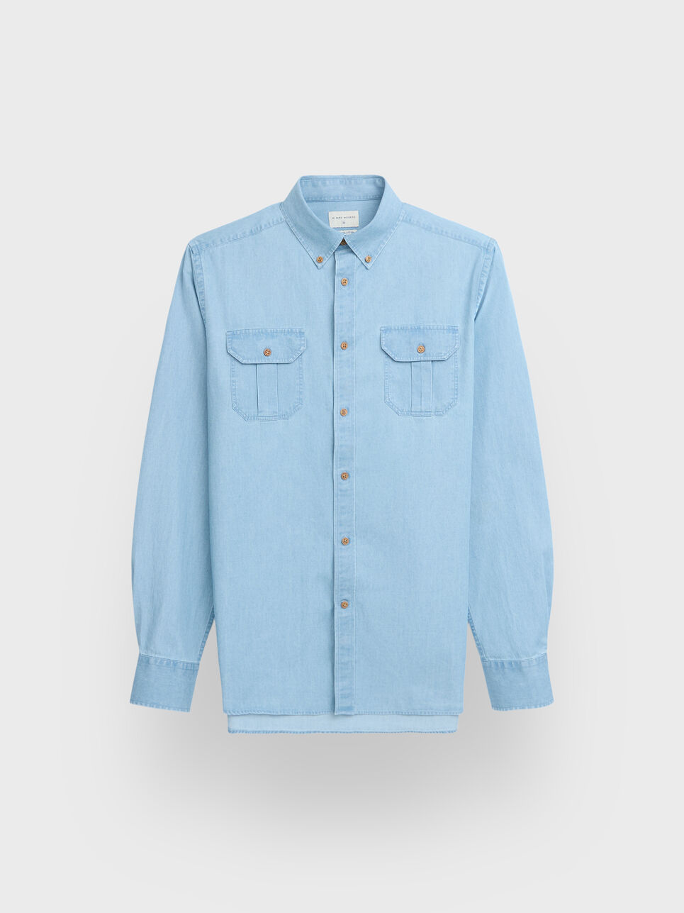 CAMISA DENIM BOLSILLOS