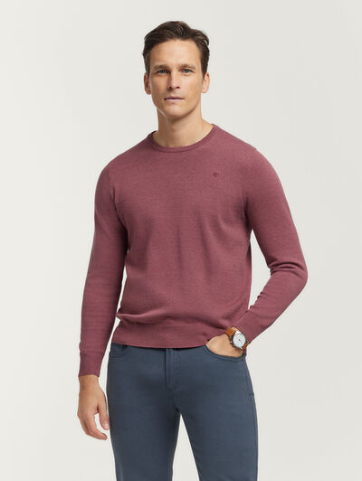 JERSERY ROUND NECK TRENDY VIOLETA