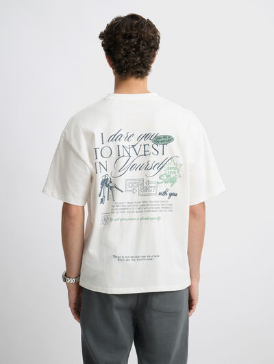 CAMISETA YOURSELF BLANCO