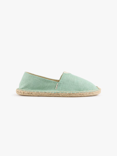 ESPADRILLES COTTON SLUB TURQUESA