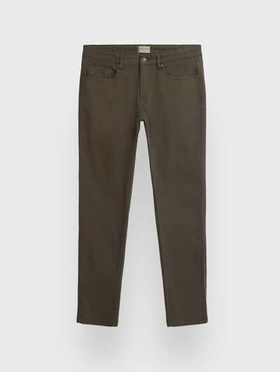 PANTALON MICRO 5PKT VERDE