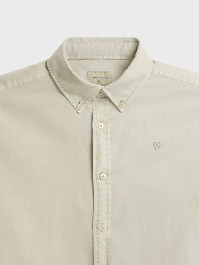 CAMISA OXFORD DYE VERDE