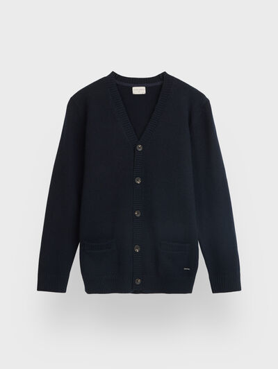 CARDIGAN MULLER AZUL MARINO