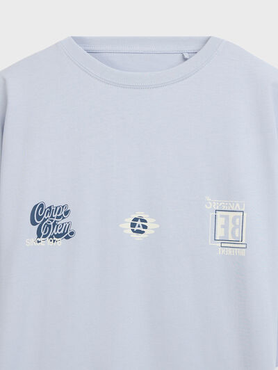 CAMISETA BRAVE AZUL