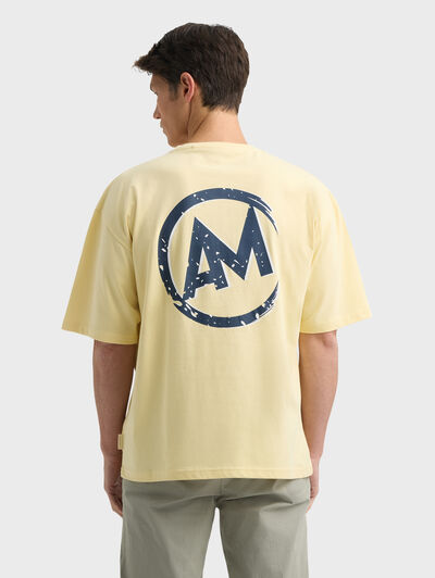 CAMISETA CASUAL AMARILLO