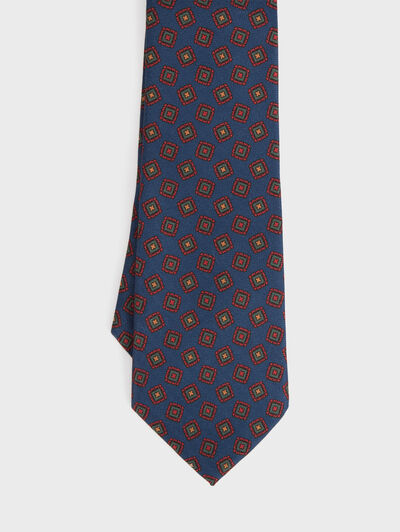 CORBATA PRINTED AZUL