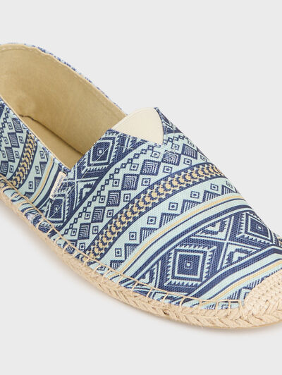 ESPADRILLES ETHNICAL VERDE AGUA