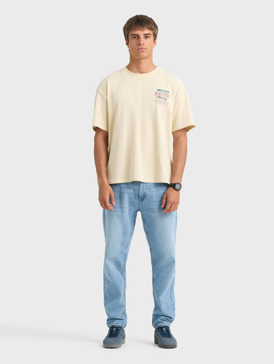 CAMISETA AMAZING BEIGE