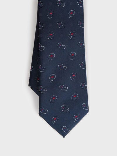 CORBATA JACQUARD MF KIDS ROJO