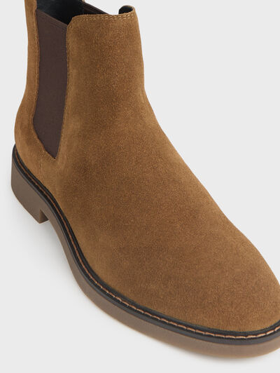 BOTA SERRAJE ELASTICO CAMEL