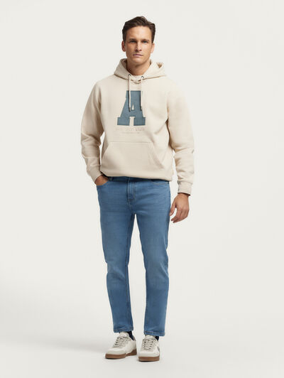 PANTALON DENIM LUCKY AZUL