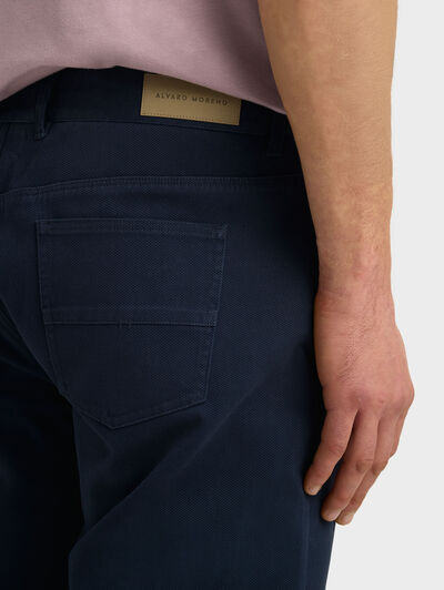 PANTALON MORGAN 5PKT AZUL MARINO