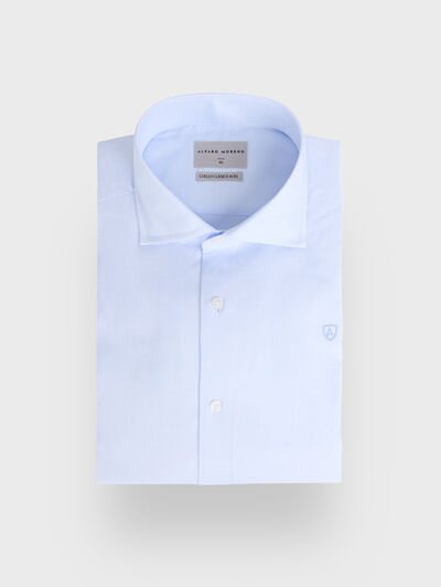 CAMISA ROMA ESTRUCTURA CELESTE