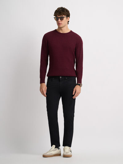 PANTALON MICRO 5PKT NEGRO