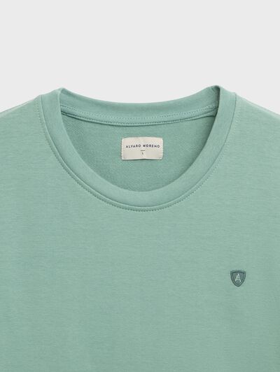 SUDADERA BASIC FANCY VERDE