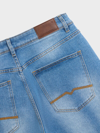 BERMUDA DENIM VUELTA AZUL