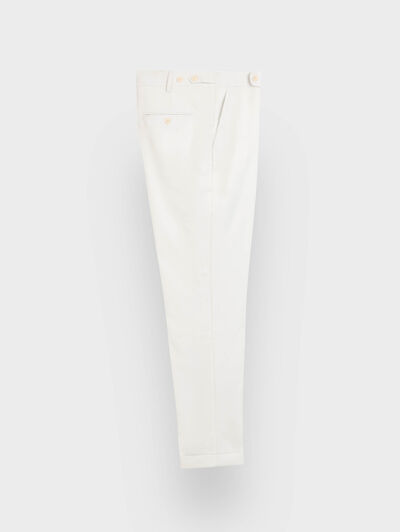 PANTALON CAPO ESTRUCTURA BLANCO