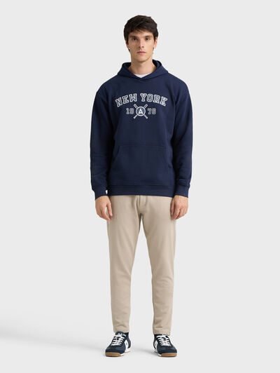 SUDADERA PART AZUL MARINO