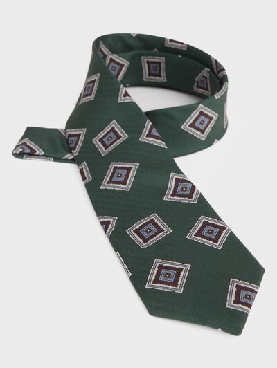 CORBATA PRINTED VERDE