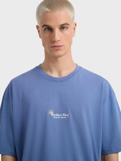 CAMISETA COCKTAIL AZUL