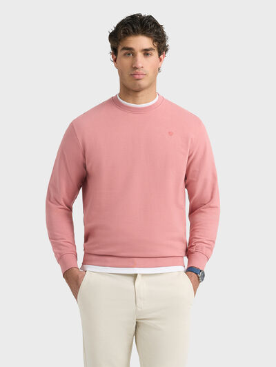 SUDADERA BASIC FANCY ROSA