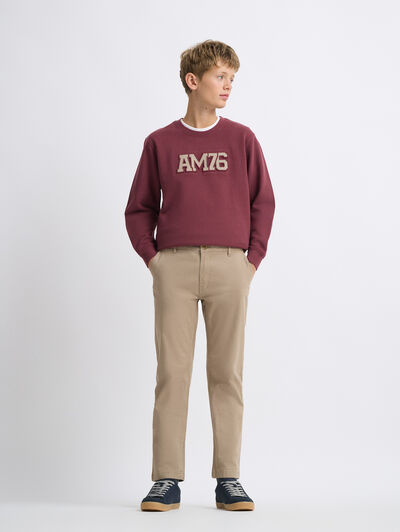 PANTALON CHINO KIDS CAMEL