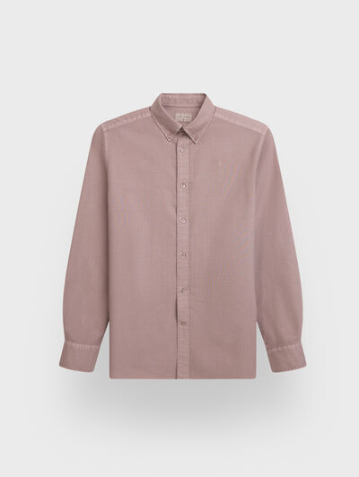 CAMISA OXFORD DYE ROSA