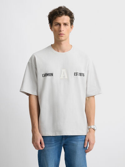 CAMISETA STANDARD GRIS