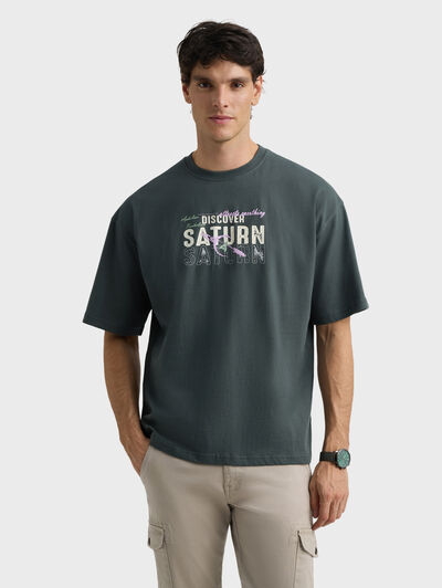 CAMISETA SATURN VERDE