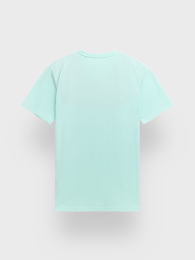 CAMISETA RUBBER VERDE AGUA