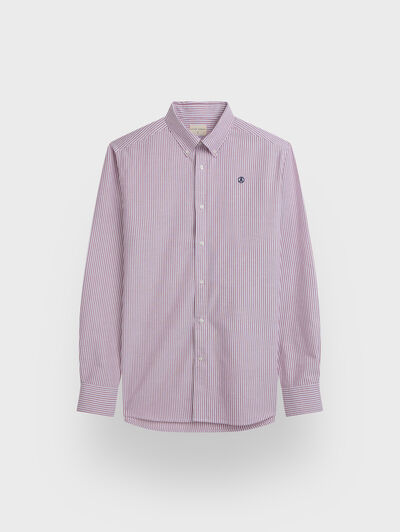 CAMISA OXFORD KODAC BURDEOS