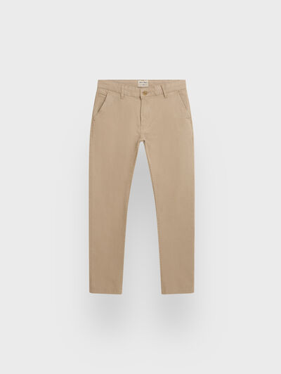 PANTALON CHINO KIDS CAMEL