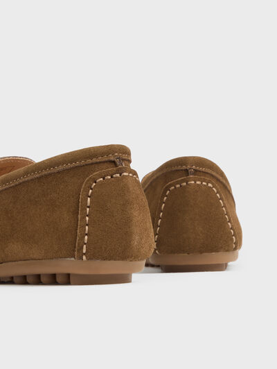 MOCASIN SERRAJE KIDS MARR&Oacute;N