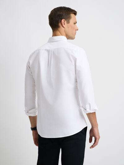 CAMISA OXFORD SOLID BLANCO