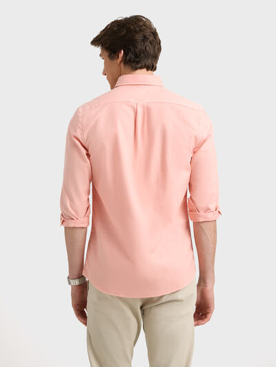 CAMISA OXFORD DYE CORAL