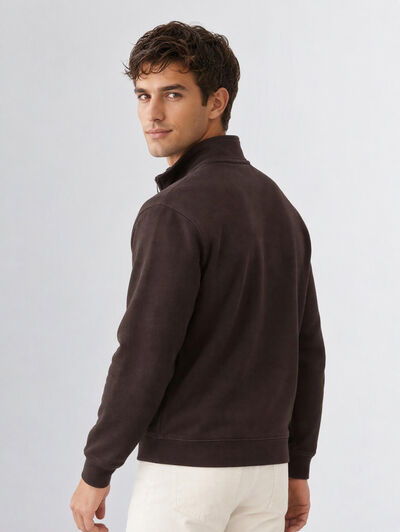 SUDADERA SIMPLY MARR&Oacute;N